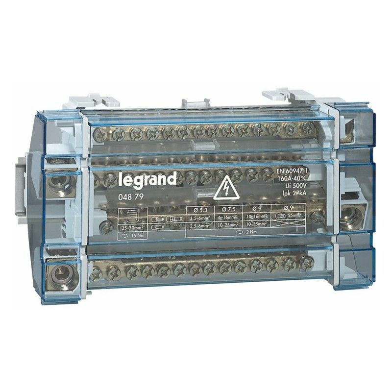 

Repartidor tetrapolar 4P 160A 10 módulos Legrand 4879