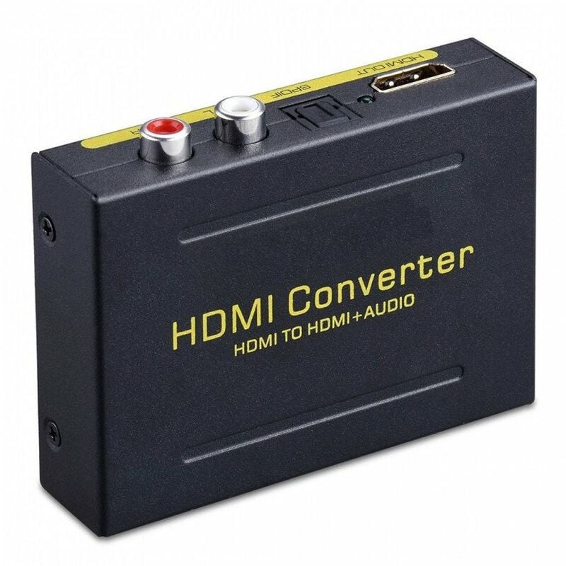 Répartiteur audio - HDMI vers HDMI + SPDIF + RCA
