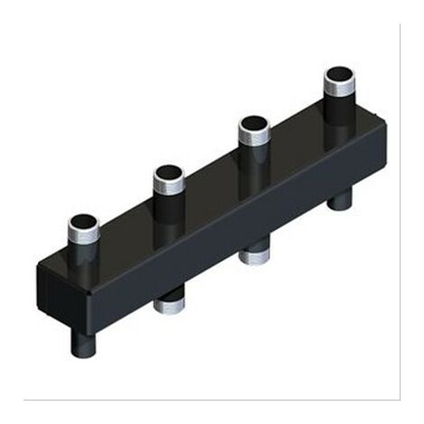 Répartiteur chauffage-chaudière 80-60 P-Pro, 5 groupes, 3m³/h max, 70kW L=1225mm