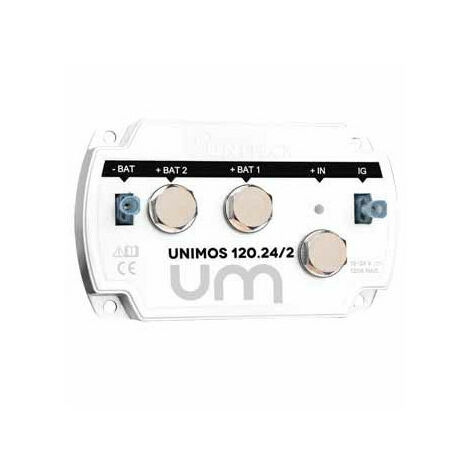 Repartiteur De Charge 12/24v - 120a - 2 Sorties - Unimos 120.24/2 - Uniteck