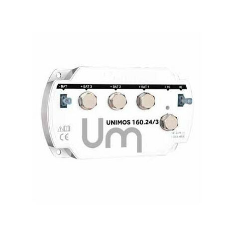 Repartiteur De Charge 12.24v - 160a - 3 Sorties - Unimos 160.24/3 - Uniteck