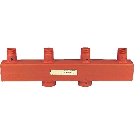 Repartiteur de cuve DN 25(1") ,mâle Type 60-12,5 7 groupes de chauffage