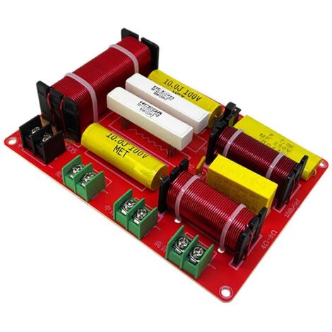 Répartiteur de fréquence 250 W à 3 voies pour home cinéma, durable et réglable.