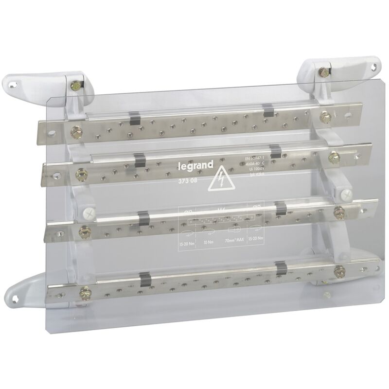 Legrand - répartiteur etagé - pour cosses - tétrapolaire - 400a 037308