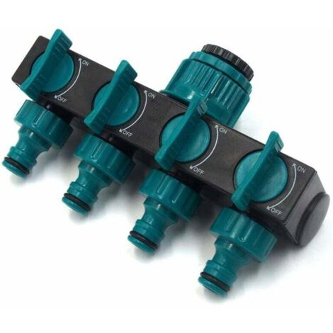 Répartiteur de Tuyau d'arrosage 3/4"diviseur de Robinet Le connecteur Connecteur de Tuyau Séparateur de buse Connecteurs de Robinet Confortable pour Le Jardin et la Vie à la Maison