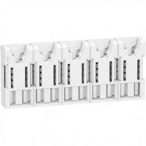 Répartiteur embrochable 5 modules XE Resi9 1P+N 63A - Schneider-electric R9EXHS05