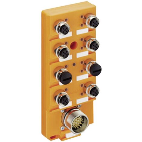 Répartiteur passif M12 filetage métal Lumberg Automation ASBSV 8/LED 5 11138 1 pc(s) D17965