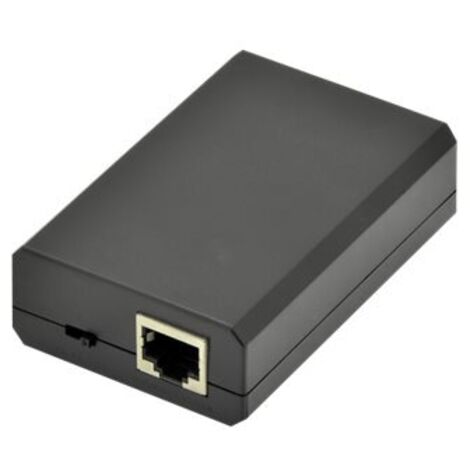 Répartiteur PoE+ Gigabit Ethernet DIGITUS, 802.3at, 24 W Digitus Noir Répartiteur PoE