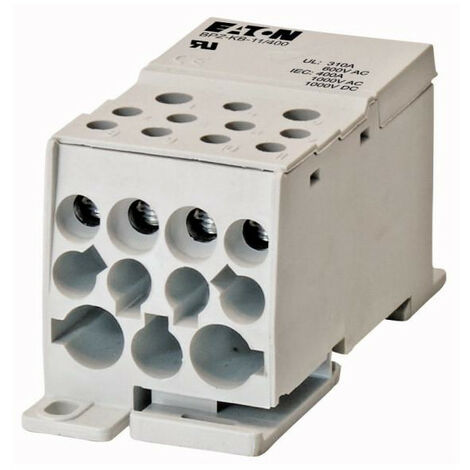 Repartiteur tetrapolaire 11/400A 000102713 EATON BPZ KB 11/400
