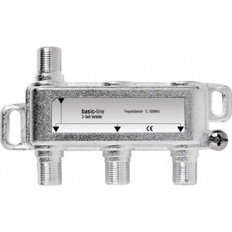 Répartiteur TV câble Trywise 3 voies 5 - 1000 MHz Y033181