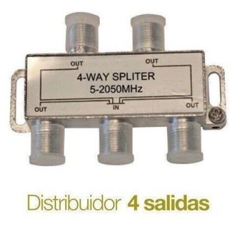 Dérivateur TV Axing BAB 2-08P - 2 Voies 5-1218 MHz | Haut Blindage | Compatible Internet Câble & HD