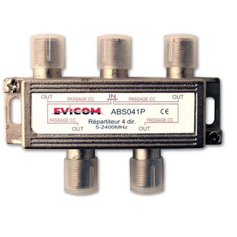 EVICOM répartiteur ulb 5-2300 mhz 4 sorties
