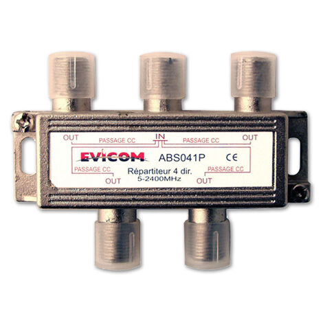 répartiteur ulb 5-2300 mhz 4 sorties, blister