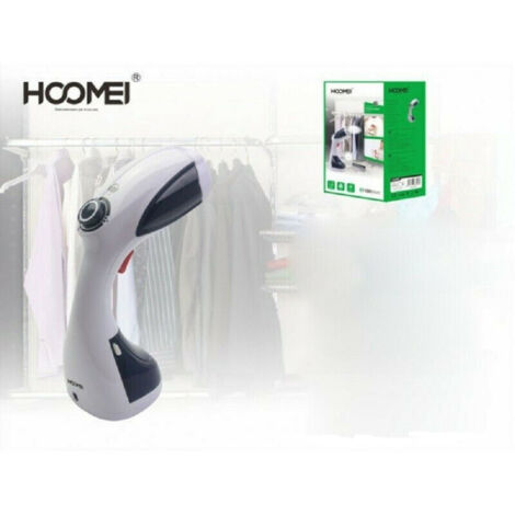 Repasseur Vapeur Portable 1100w 200ml Plaque Acier Autonomie En 8 Min.