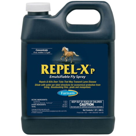 Repel-X Farnam insettorepellente cavalli concentrato da diluire super efficace 946 ml