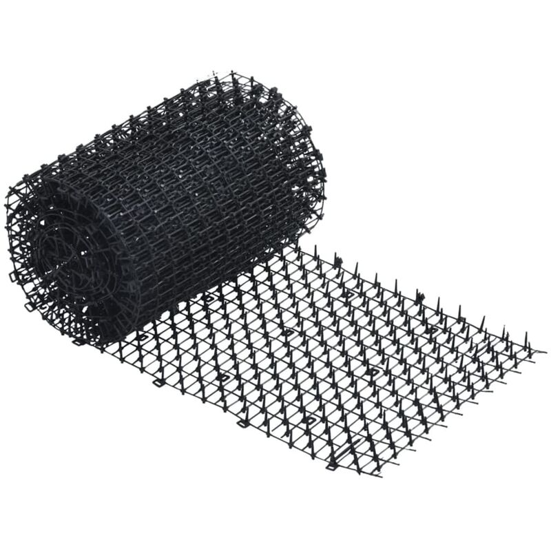 

Repelente de animales PP 400x30 cm - Negro - Vidaxl