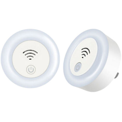 Repelente de insectos ultrasónico con luz LED, seguro y eficaz para repeler insectos, diseo compacto y liviano, perfecto para uso en el hogar y el jardín.