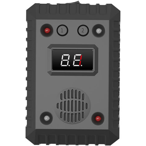 Repelente para ratones para coches, que se coloca bajo el capó, con alarma sonora y luz estroboscópica LED. También apto para maleteros, autocaravanas e interiores de almacenes.