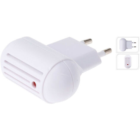 Repelente Ultrasónico De Insectos 0,5W 230V 5,5x3x7cm Uso Interior Euroenchufe