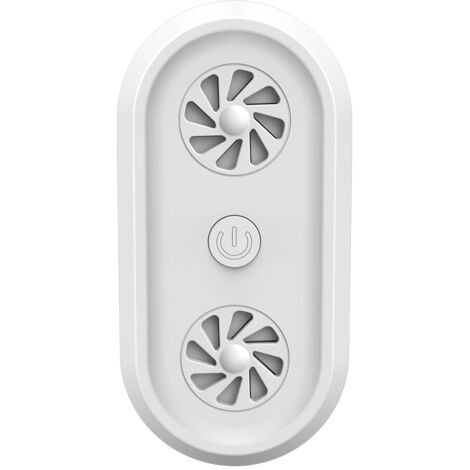 Repelente ultrasónico de mosquitos, repelente electrónico de ratones y ratas para uso en interiores, color blanco