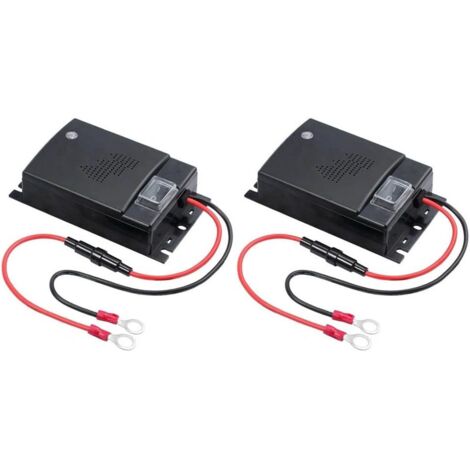 Repelente ultrasónico para animales y ratas: control automático de plagas y protección para vehículos (2 unidades de 12 V)