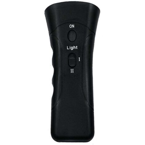 repelente ultrasónico para perros, dispositivo antiladridos de doble canal, dispositivo de entrenamiento 3 en 1 con linterna LED
