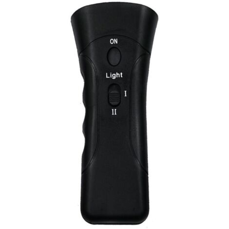 repelente ultrasónico para perros, dispositivo antiladridos de doble canal, dispositivo de entrenamiento 3 en 1 con linterna LED