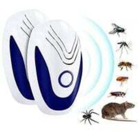 Repelente ultrasónico para ratones y ratas - Tapón antirroedores para ratones y ratas
