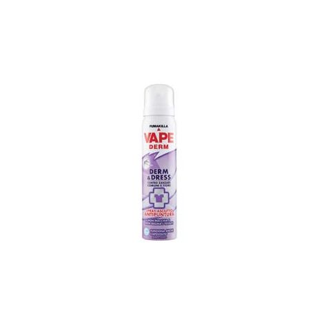 REPELLENTE ANTIPUNTURA SPRAY DERM AND DRESS- - bombola spray ml.100 - 12 pezzi VAPE