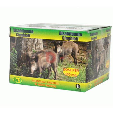 Repellente Disabitua Cinghiali Lif in Granuli a base di sostanze naturali 2,5 kg
