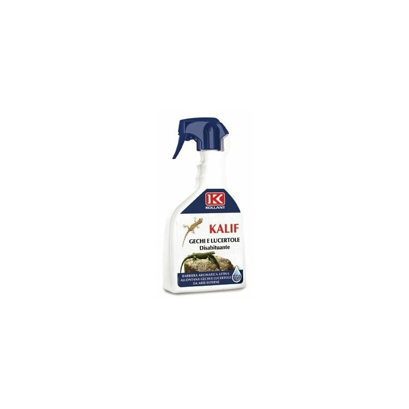 Kollant - Repellente disabituante spray 750 ml contro gechi e lucertole kalif