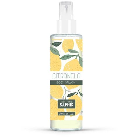 Repellente per insetti e zanzare Citronella Body Splash Laboratorios Saphir 200ml
