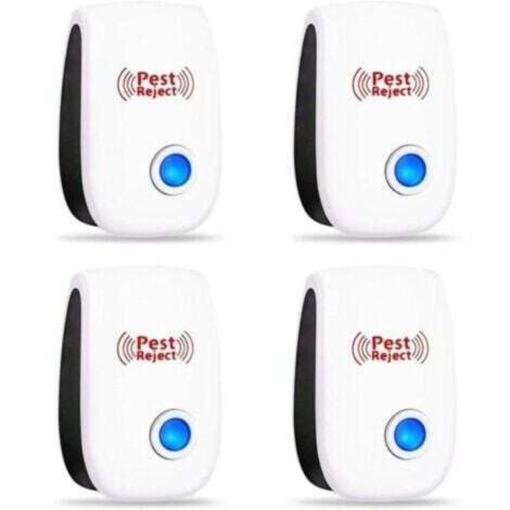 Repellente per roditori e insetti a ultrasuoni, repellente per zanzare, repellente elettrico per mosche, dispositivo repellente per topi da interno, repellente per zanzare, scarafaggi, formiche e ragn
