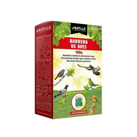 Repellente per uccelli granulare con estratti ed essenze naturali (100g)