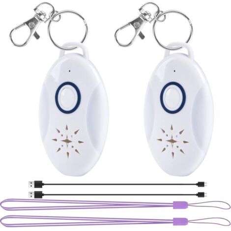 Repellente per zanzare ad ultrasuoni 2 pezzi, repellente elettromagnetico ad ultrasuoni, efficace antizanzare per esterni