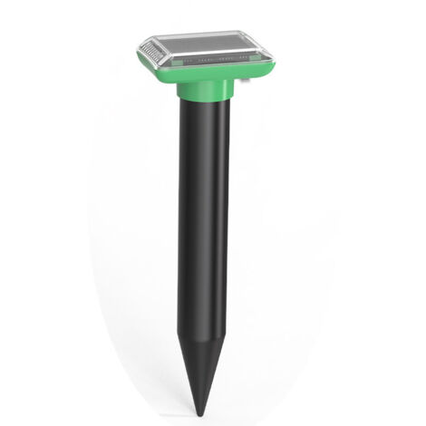 Repellente solare per talpe, repellente per talpe a ultrasuoni, impermeabile IP65, per esterni.