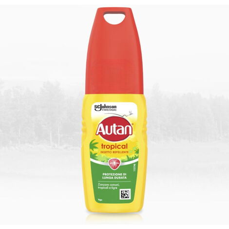 Repellente spray per zanzare con protezione immediata 100 ml