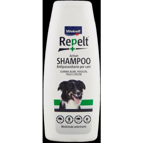 REPELT SHAMPOO ANTIPARASSITARIO PER CANI 250 ML