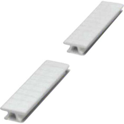 Repérage ZB, plat Contenu: 100 pc(s) Phoenix Contact ZBF 4/WH-100:UNBEDRUCKT 0808613 X48782