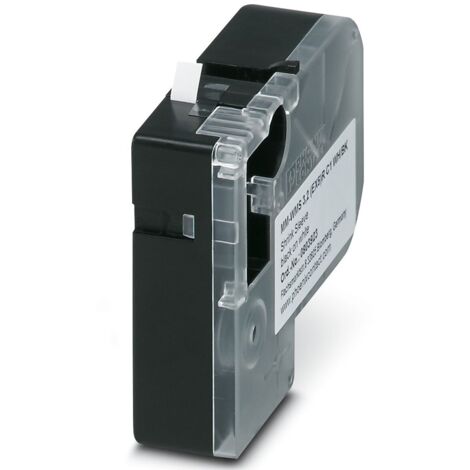 Repère câble Phoenix Contact MM-WMS-2 3.2 (EX5)R C1 WH/BK Thermorétractable, Ø câble 1.6  3.2mm, Blanc ( Prix pour 1 )