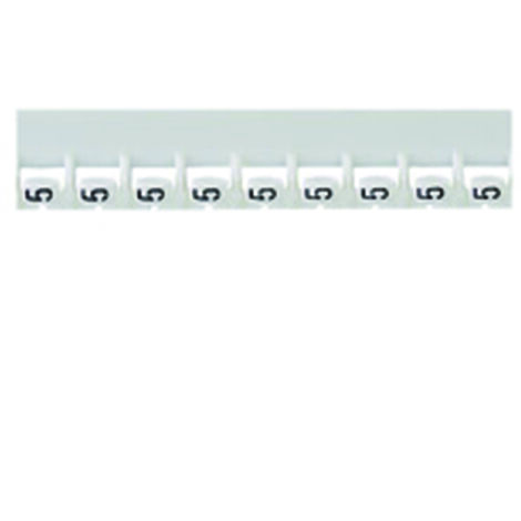 repère legrand memocab - chiffre 7 - blanc - largeur 2.3 mm