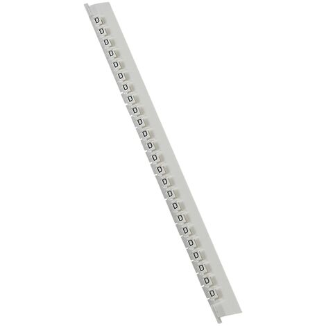 repère legrand memocab - lettre d - blanc - largeur 2.3 mm