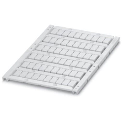 Repère pour blocs de jonction Phoenix Contact série UCT-TM 6 à utiliser avec Bloc de jonction modulaire ( Prix pour 1 )