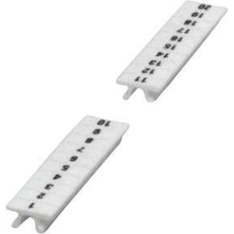 Repères pour blocs de jonction Contenu: 10 pc(s) Phoenix Contact ZBF 5,LGS:L1-N,PE 0809528 X48747