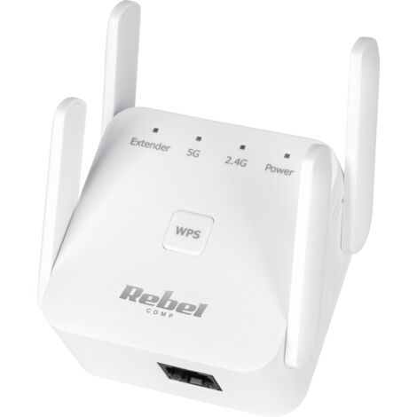 Répéteur - Amplificateur de réseau sans fil 2,4 + 5 GHz Rebel