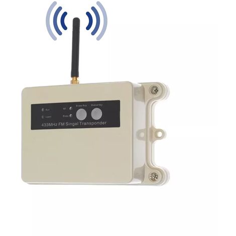 Répéteur de signal additionnel pour barrières / détecteurs / boutons / émetteurs des systèmes de la gamme (DA600+)