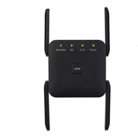 Répéteur Wi-Fi sans fil, amplificateur Wi-Fi, prise de courant intégrée, 1200 Mbit/s