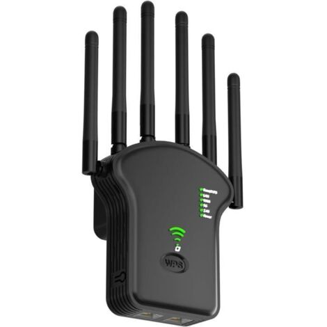 Répéteur WiFi - - 1200Mbps - Double Bande 5.8GHz & 2.4GHz - 6 Antennes - 5 Modes de Travail