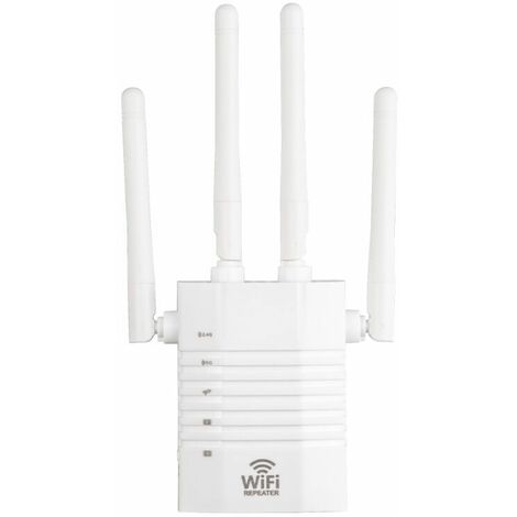 Répéteur WiFi, AC1200 mesh, double bande 5 GHz à 867 Mbps, 2,4 GHz