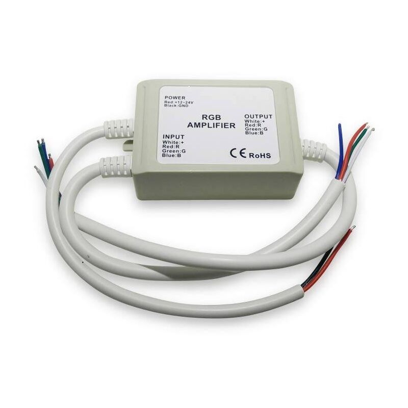 

Repetidor RGB 12-24V-DC 4A/canal estanco
